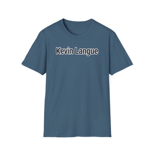 Kevin Langue Text Unisex Softstyle T-Shirt