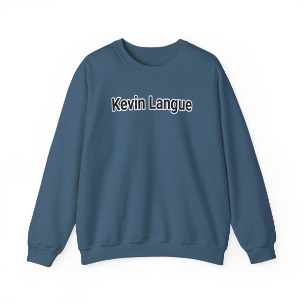 Kevin Langue Text Unisex Heavy Blend™ Crewneck Sweatshirt