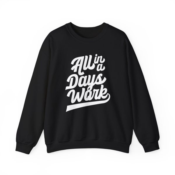 Kevin Langue All In A Days Work Unisex Heavy Blend™ Crewneck Sweatshirt